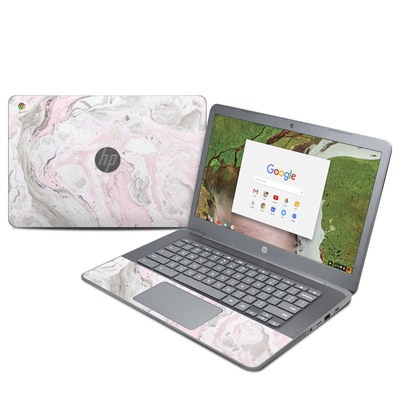 HP Chromebook 14 G5 Skin - Rosa Marble
