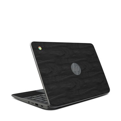 HP Chromebook 11 G7 Skin - Black Woodgrain