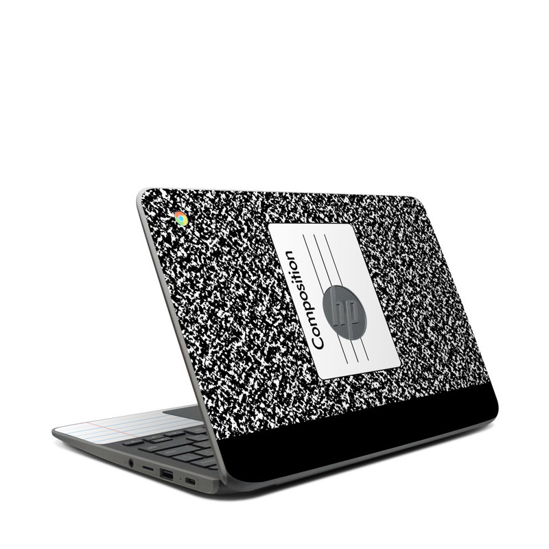 HP Chromebook 11 G7 Skin - Composition Notebook (Image 1)