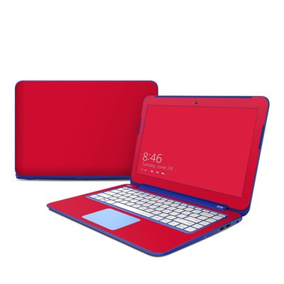 HP Stream 13in Skin - Solid State Red