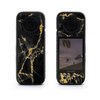 Insta360 X3 Skin - Black Gold Marble