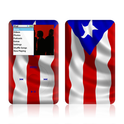 iPod Classic Skin - Puerto Rican Flag
