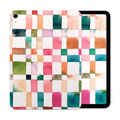 Apple iPad 10th Gen Skin - Watercolor Squares