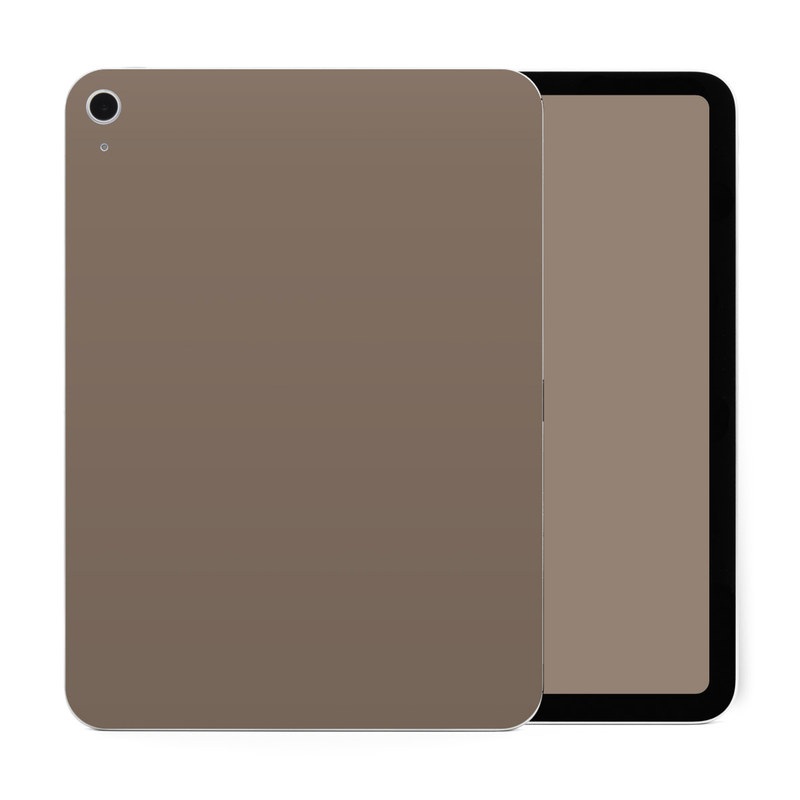 Apple iPad 10th Gen Skin - Solid State Flat Dark Earth (Image 1)