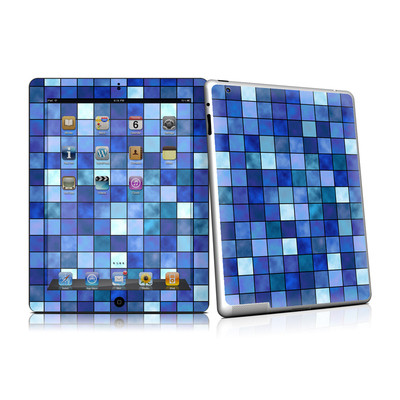iPad 2 Skin - Blue Mosaic