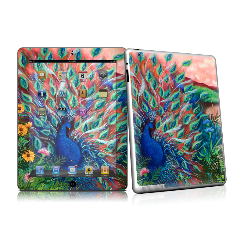 iPad 2 Skin - Coral Peacock (Image 1)