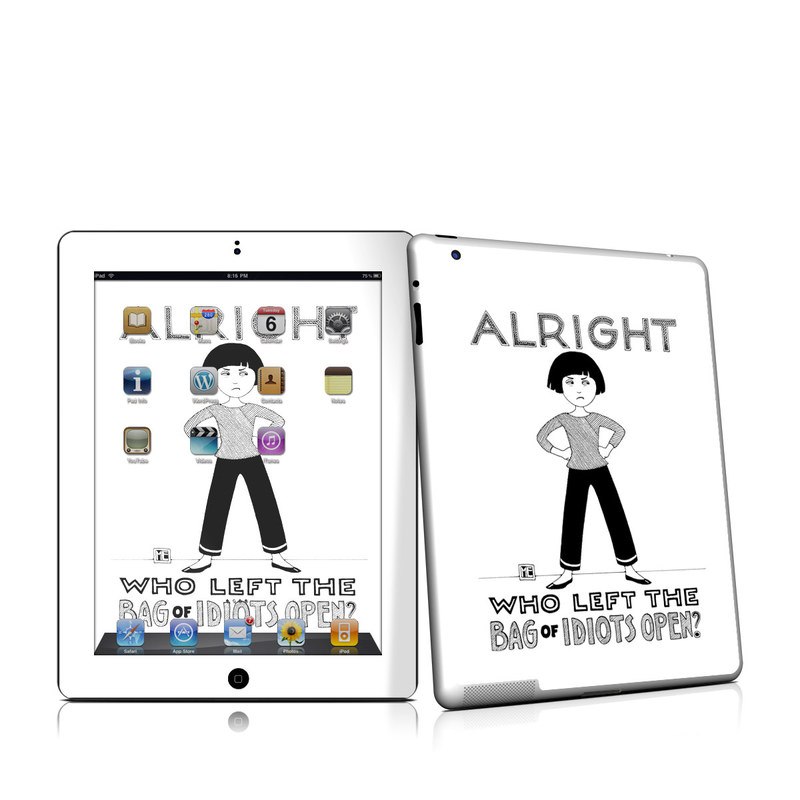 iPad 2 Skin - Bag of Idiots (Image 1)
