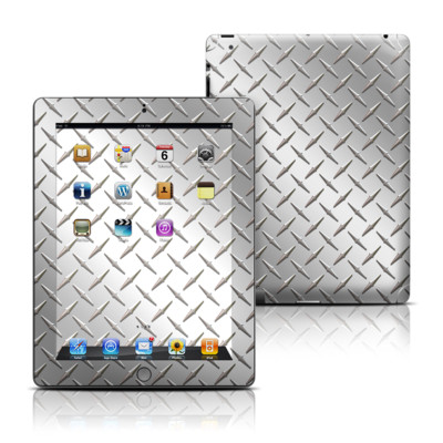 Apple iPad 3 Skin - Diamond Plate