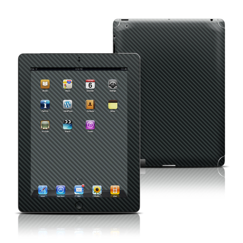 Apple iPad 3 Skin - Carbon (Image 1)