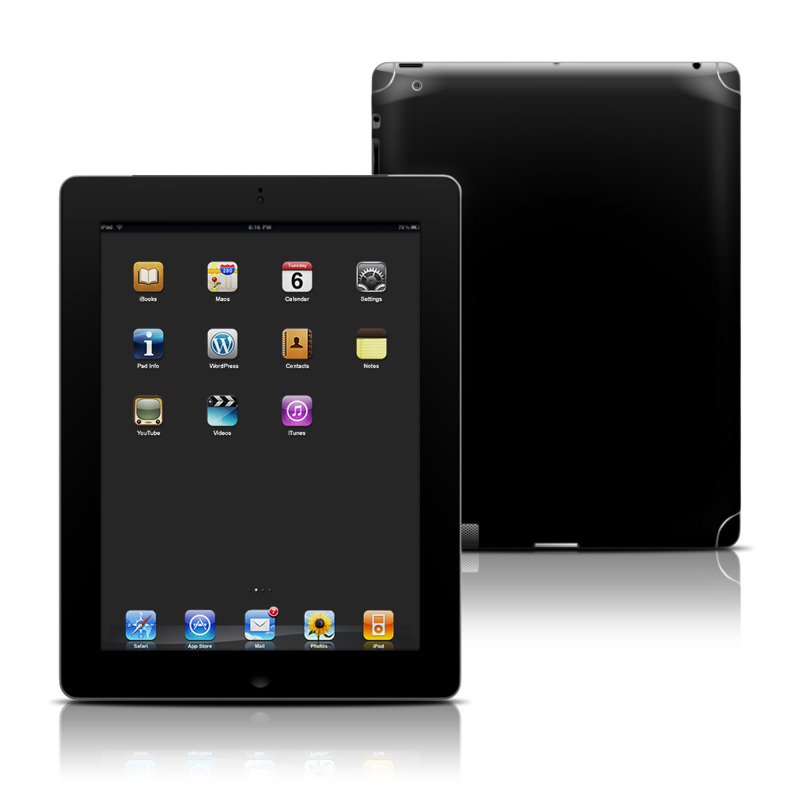 Apple iPad 3 Skin - Solid State Black (Image 1)