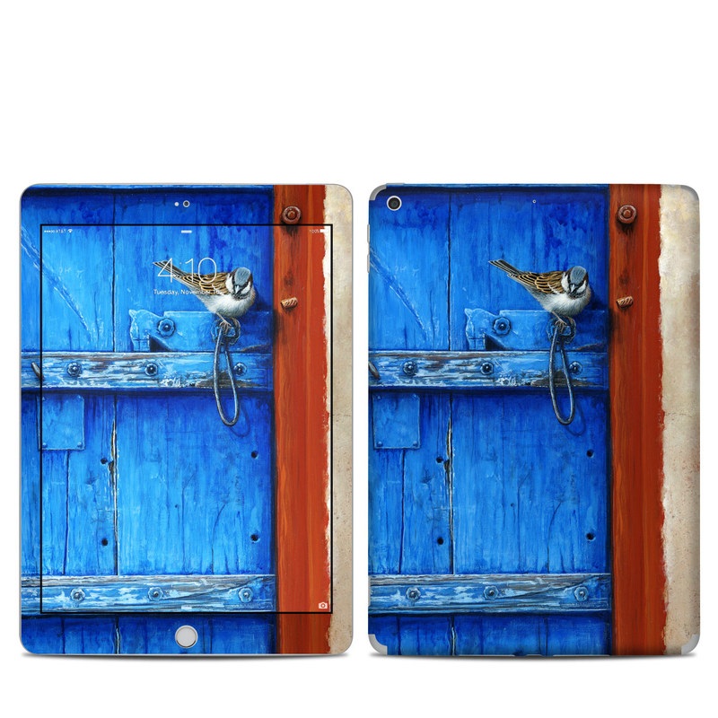 Apple iPad 5th Gen Skin - Blue Door (Image 1)