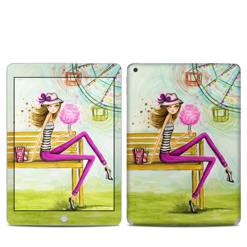 Apple iPad 5th Gen Skin - Carnival Cotton Candy (Image 1)
