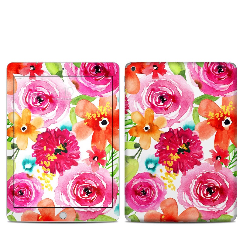 Apple iPad 5th Gen Skin - Floral Pop (Image 1)