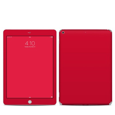 Apple iPad 6th Gen Skin - Solid State Red