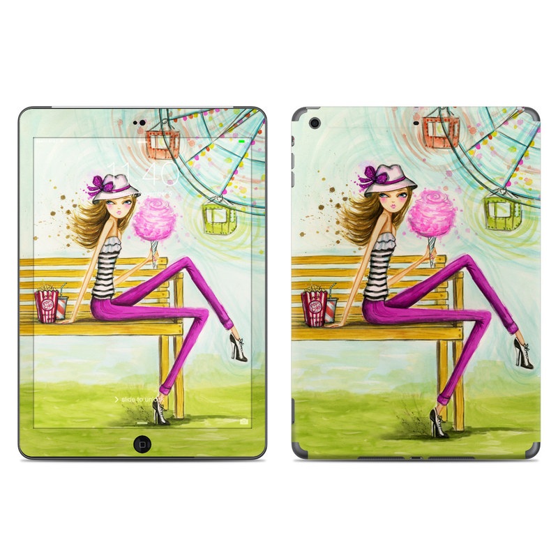 Apple iPad Air Skin - Carnival Cotton Candy (Image 1)