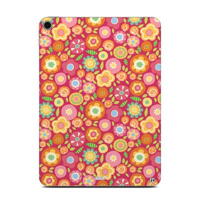 Apple iPad Air (4th Gen) Skin - Flowers Squished