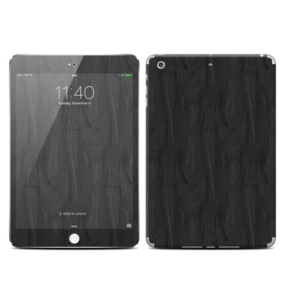 Apple iPad Mini 3 Skin - Black Woodgrain