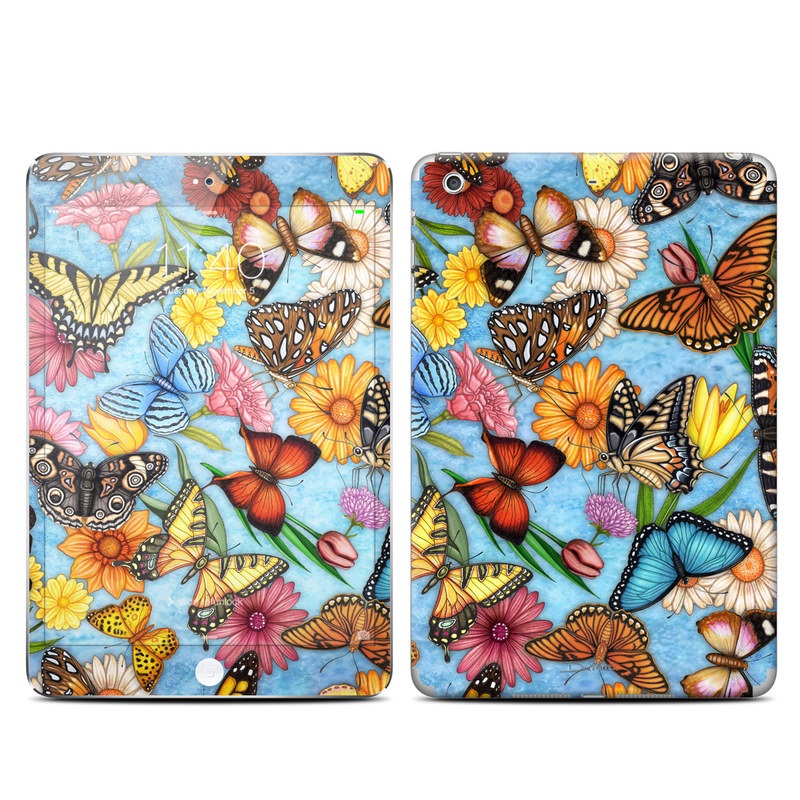 Apple iPad Mini 3 Skin - Butterfly Land (Image 1)
