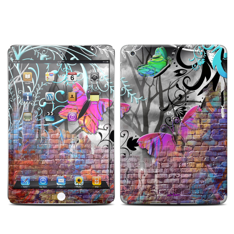 Apple iPad Mini Retina Skin - Butterfly Wall (Image 1)