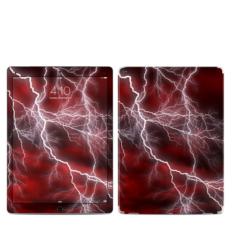 Apple iPad Pro 12.9 (1st Gen) Skin - Apocalypse Red (Image 1)