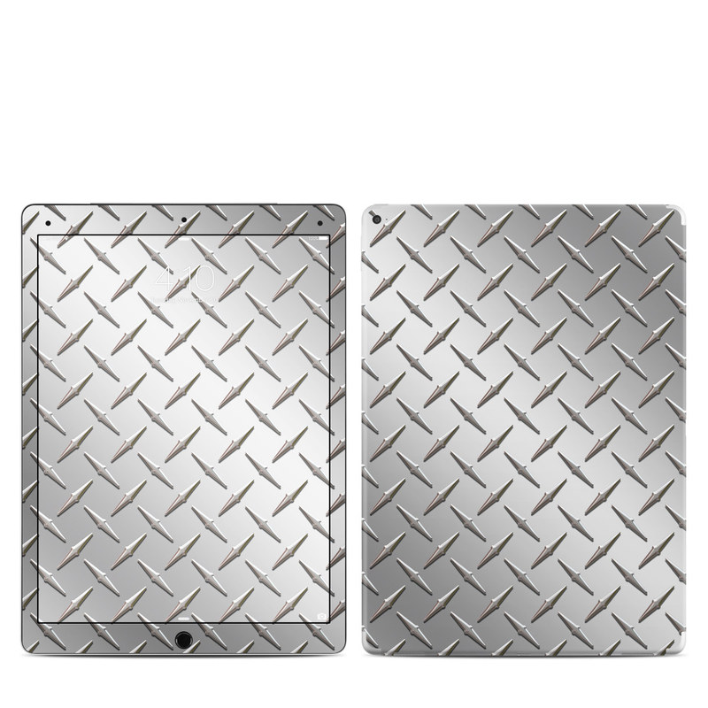 Apple iPad Pro 12.9 (1st Gen) Skin - Diamond Plate (Image 1)