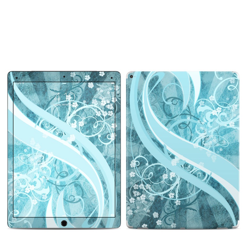 Apple iPad Pro 12.9 (1st Gen) Skin - Flores Agua (Image 1)