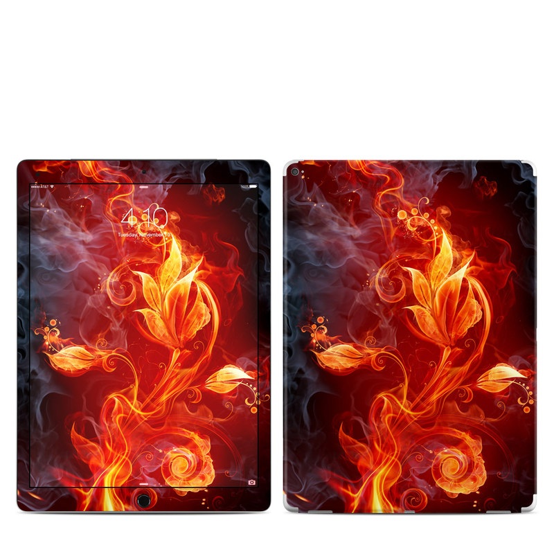 Apple iPad Pro 12.9 (1st Gen) Skin - Flower Of Fire (Image 1)