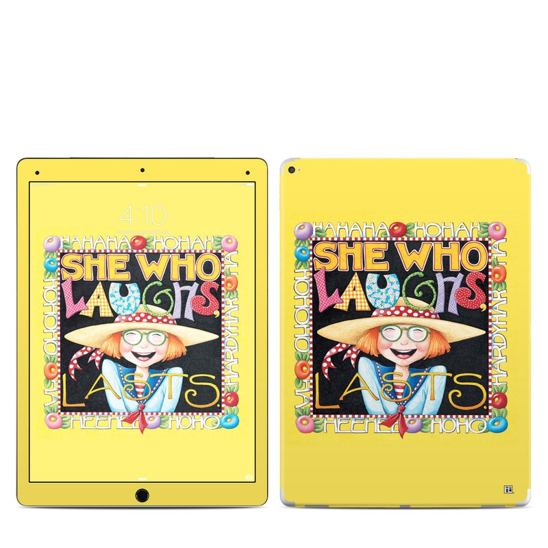 Apple iPad Pro 12.9 (1st Gen) Skin - She Who Laughs (Image 1)