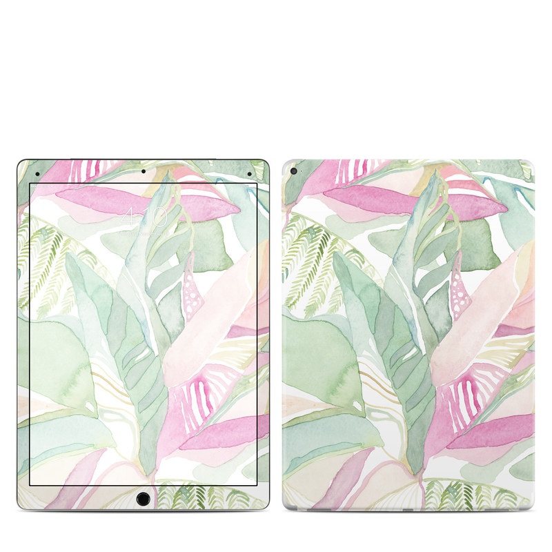 Apple iPad Pro 12.9 (1st Gen) Skin - Tropical Leaves (Image 1)