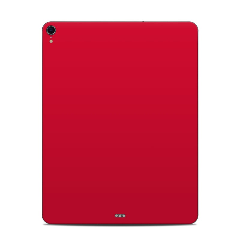 Apple iPad Pro 12.9 (3rd Gen) Skin - Solid State Red (Image 1)