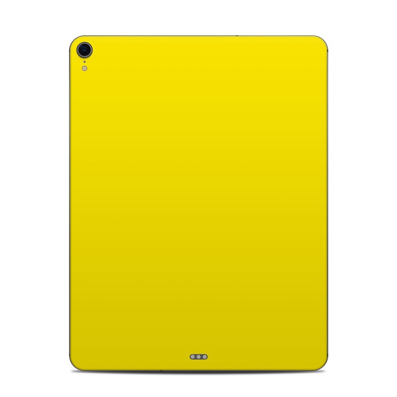 Apple iPad Pro 12.9 (3rd Gen) Skin - Solid State Yellow (Image 1)