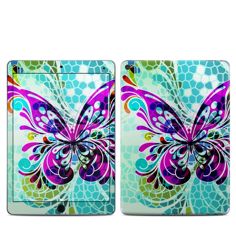 Apple iPad Pro 9.7 Skin - Butterfly Glass (Image 1)