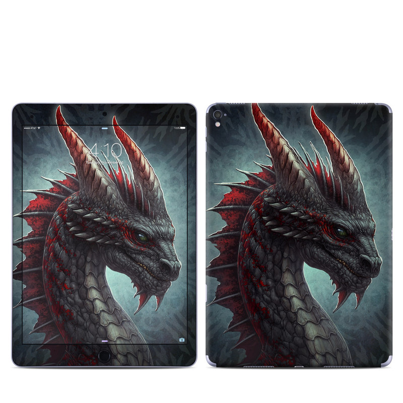 Apple iPad Pro 9.7 Skin - Black Dragon (Image 1)