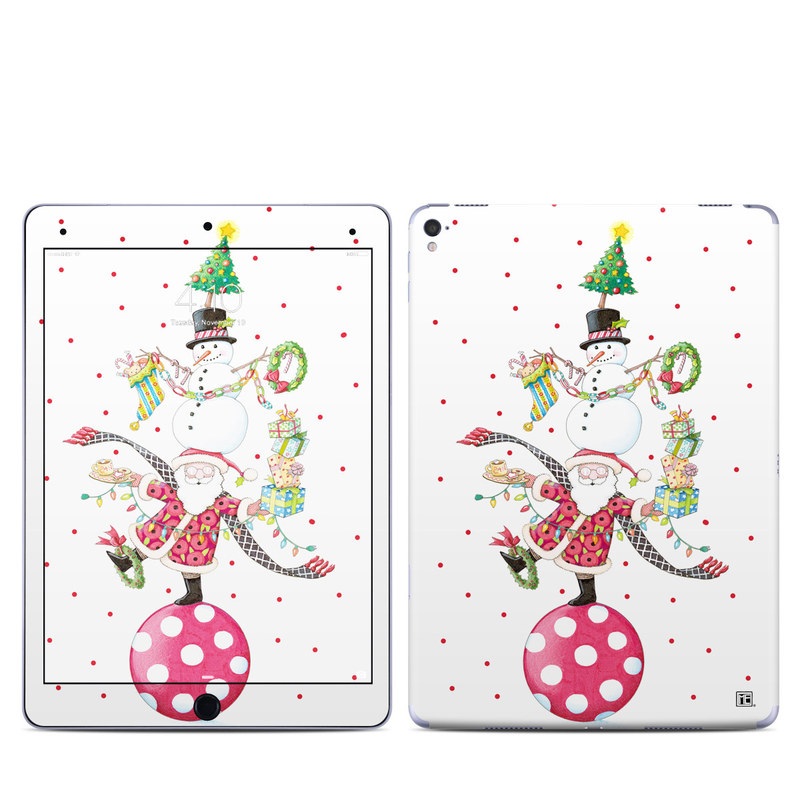 Apple iPad Pro 9.7 Skin - Christmas Circus (Image 1)