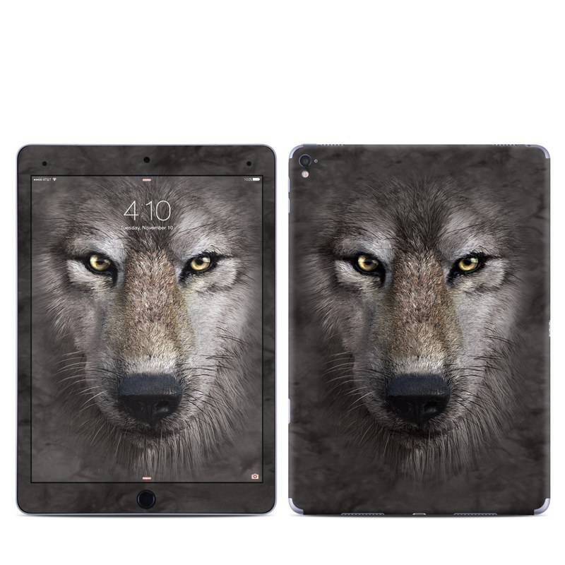 Apple iPad Pro 9.7 Skin - Grey Wolf (Image 1)