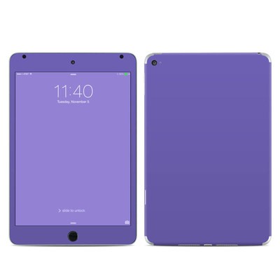 Apple iPad Mini 4 Skin - Solid State Purple