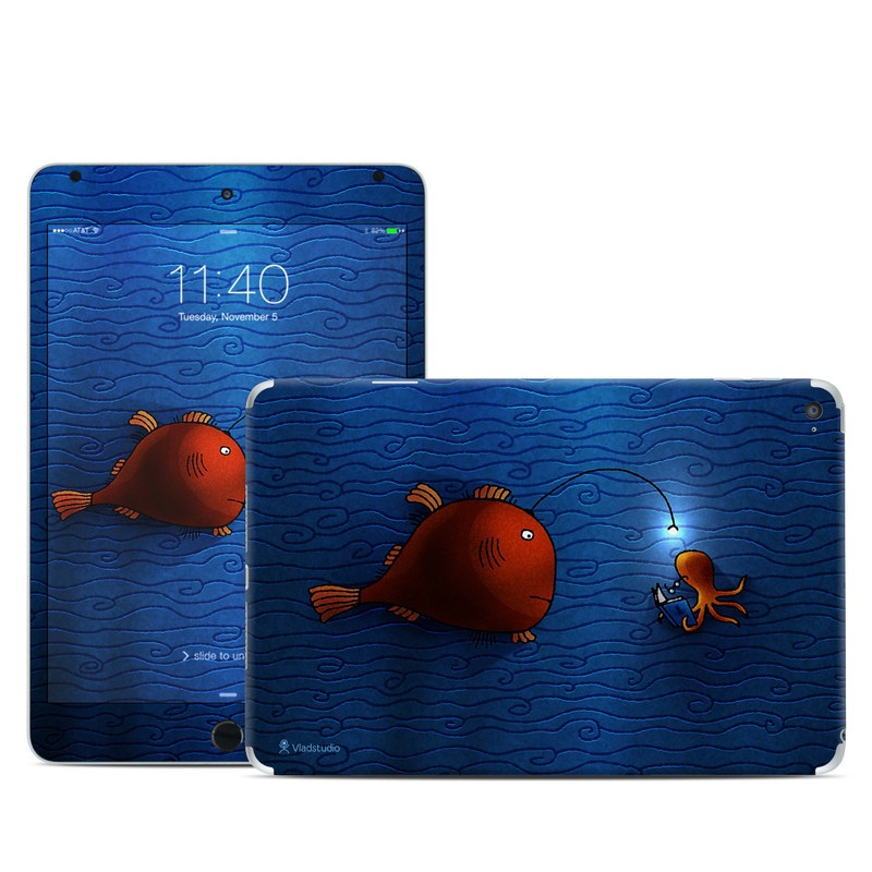 Apple iPad Mini 4 Skin - Angler Fish (Image 1)