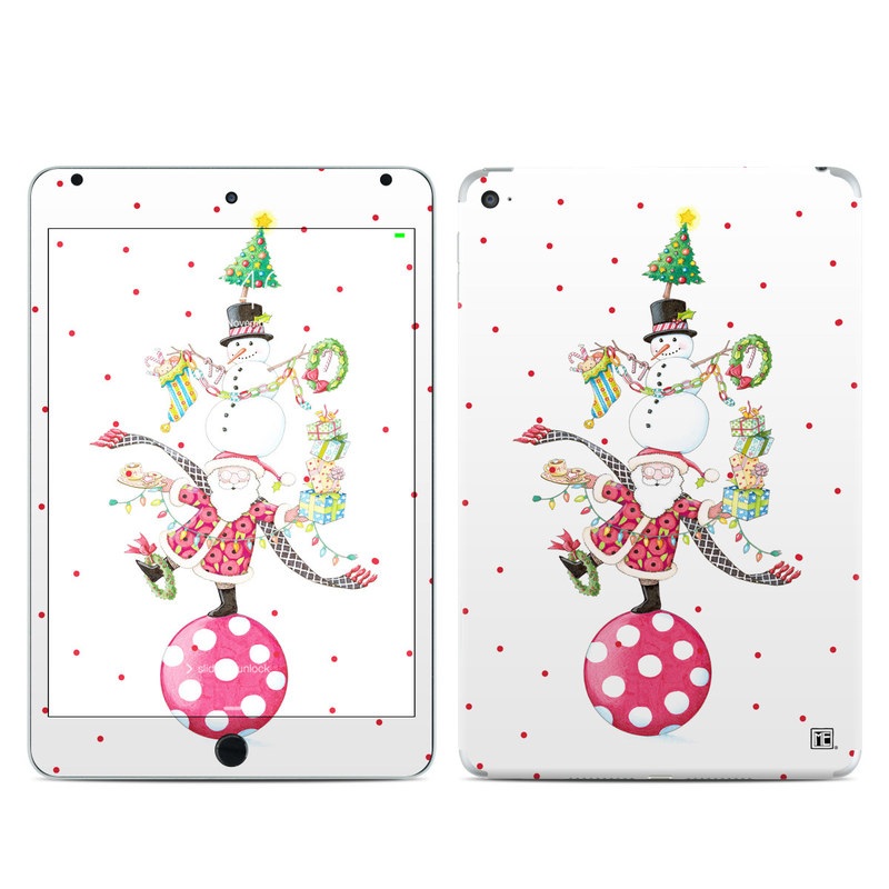 Apple iPad Mini 4 Skin - Christmas Circus (Image 1)
