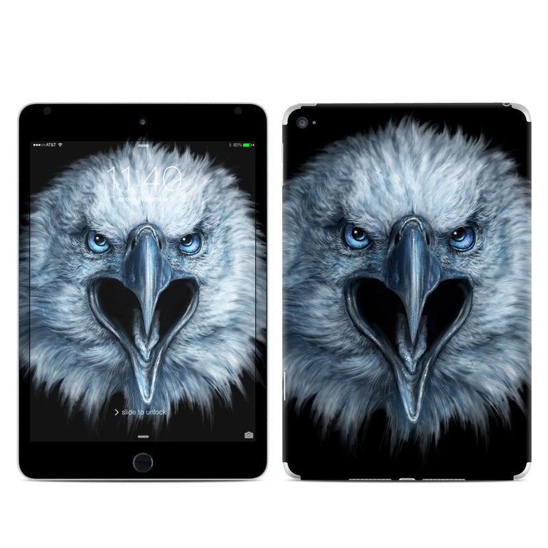 Apple iPad Mini 4 Skin - Eagle Face (Image 1)