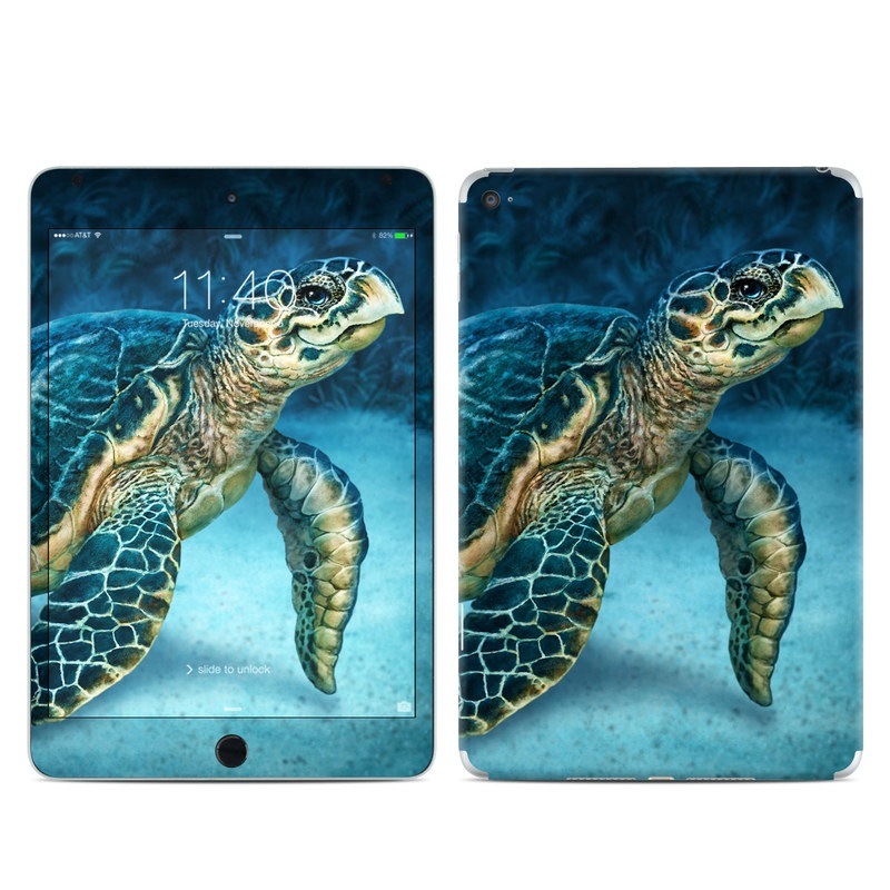 Apple iPad Mini 4 Skin - Sea Turtle (Image 1)