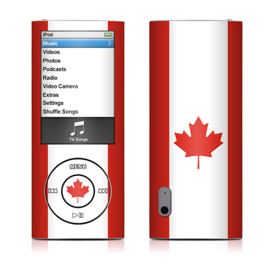 iPod nano (5G) Skin - Canadian Flag
