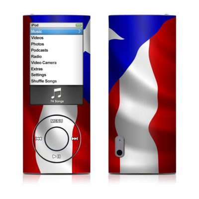 iPod nano (5G) Skin - Puerto Rican Flag