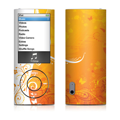 iPod nano (5G) Skin - Orange Crush