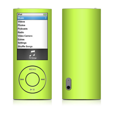 iPod nano (5G) Skin - Solid State Lime