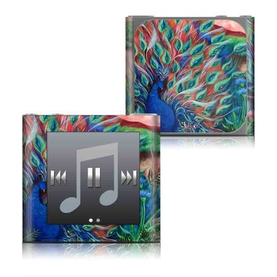 Apple iPod nano (6G) Skin - Coral Peacock