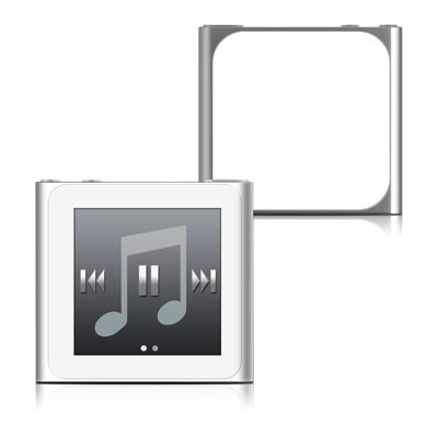 Apple iPod nano (6G) Skin - Solid State White