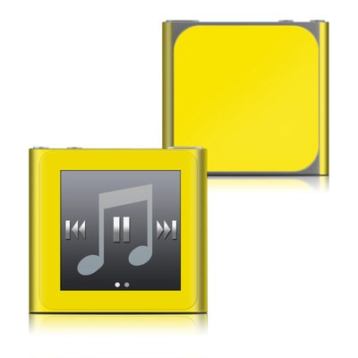 Apple iPod nano (6G) Skin - Solid State Yellow