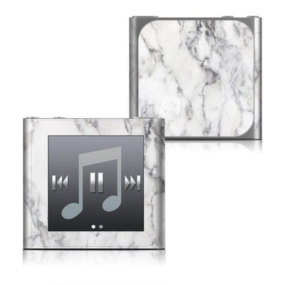 Apple iPod nano (6G) Skin - White Marble