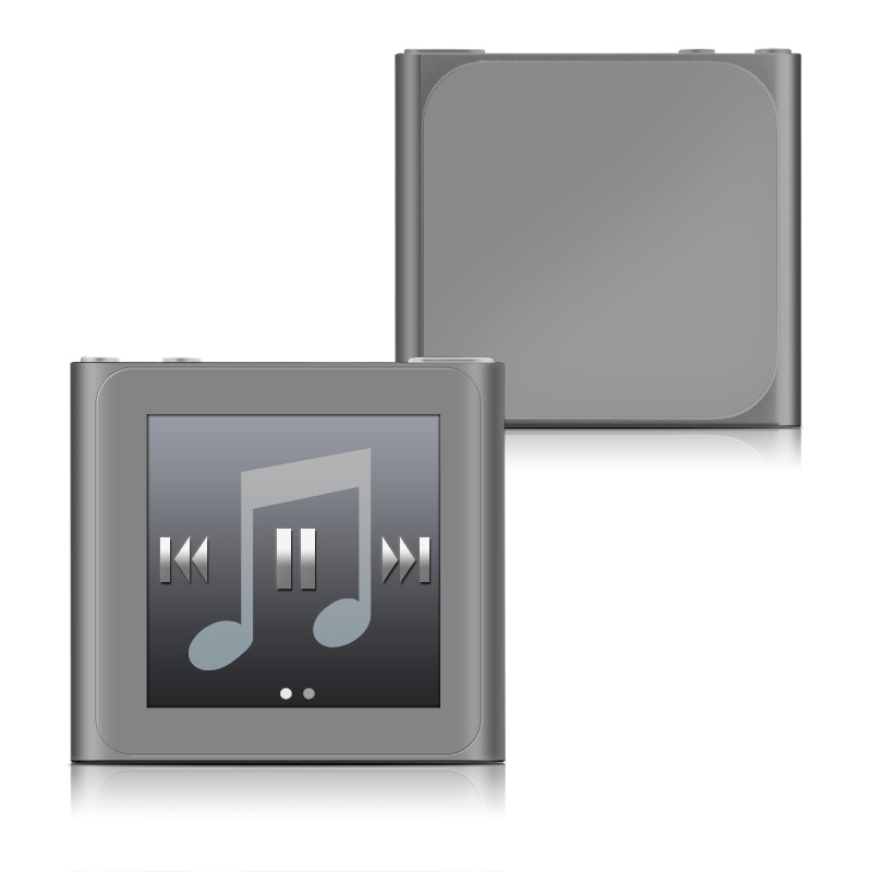 Apple iPod nano (6G) Skin - Solid State Grey (Image 1)