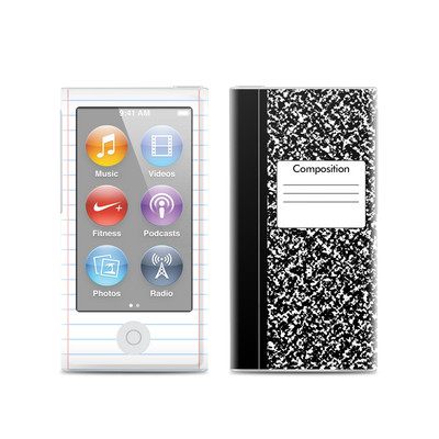 Apple iPod Nano (7G) Skin - Composition Notebook